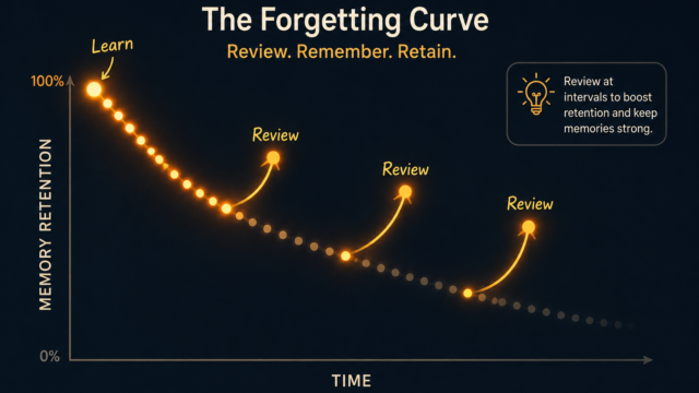 The Forgetting Curve: Why You Forget English Words in 24 Hours (and How to Fix It)