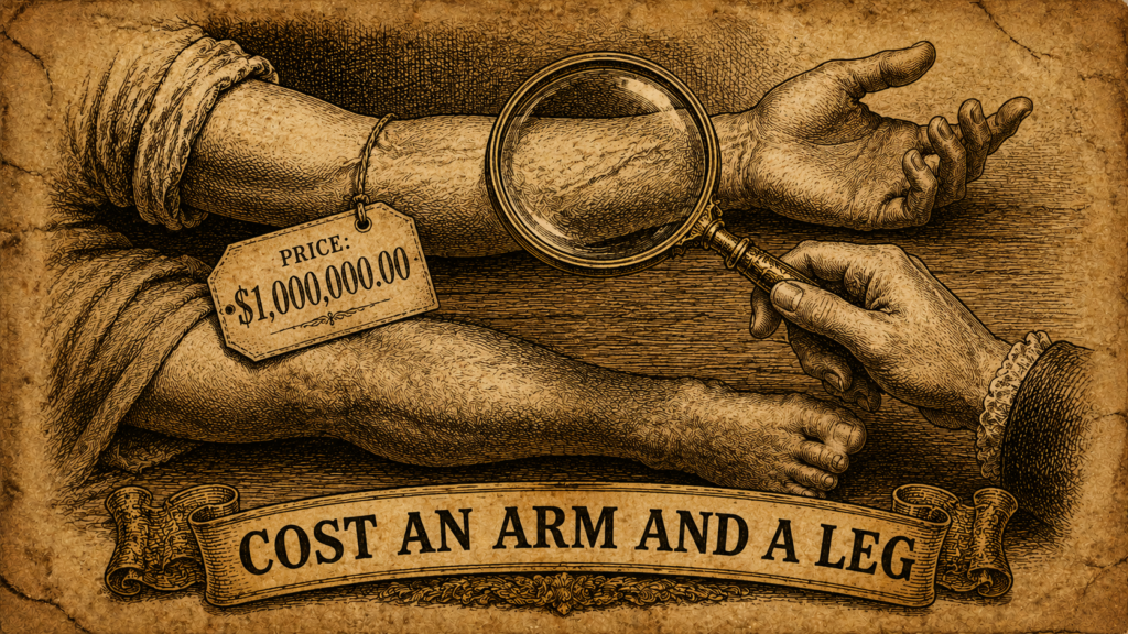Cost an Arm and a Leg: The True Origin of This Famous Idiom