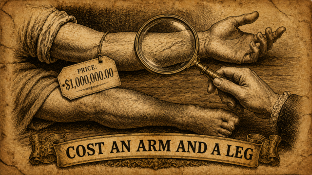 Cost an Arm and a Leg: The True Origin of This Famous Idiom